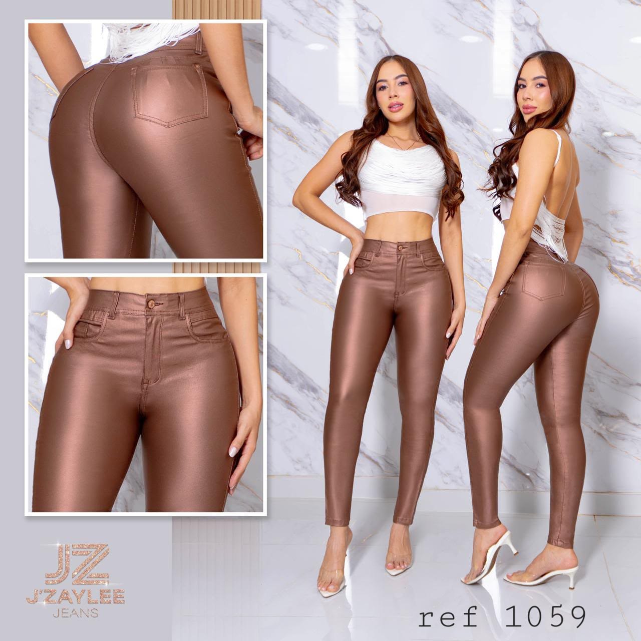 JEANS SKINNY REF: 1059 CUERINA