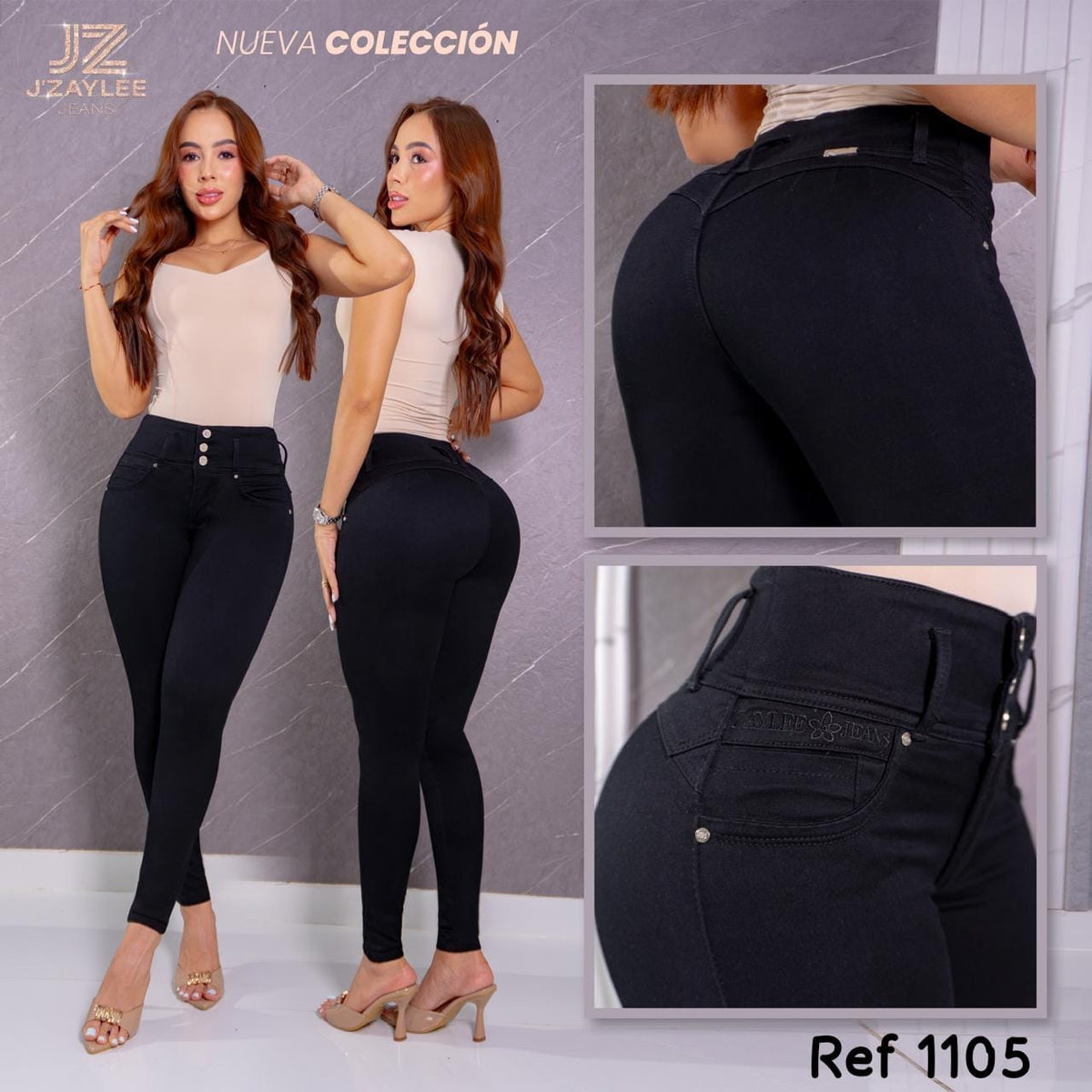 JEANS 3 BOTONES REF: 1105