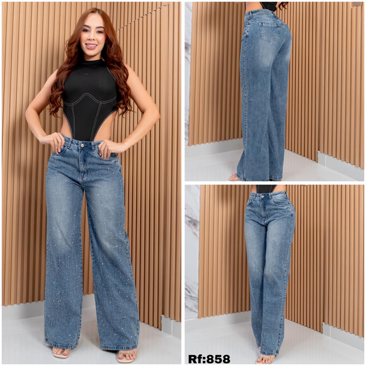 JEANS PALAZZO REF:858-2