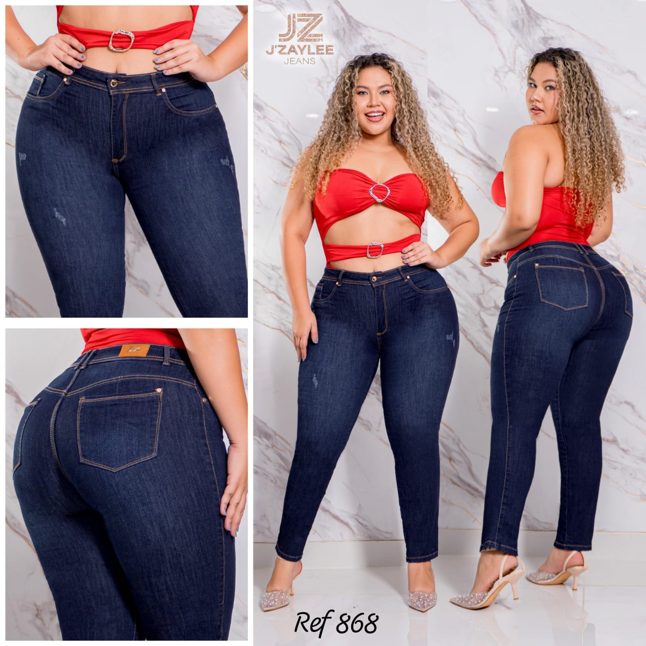 JEANS PLUS REF:868 OSCURO