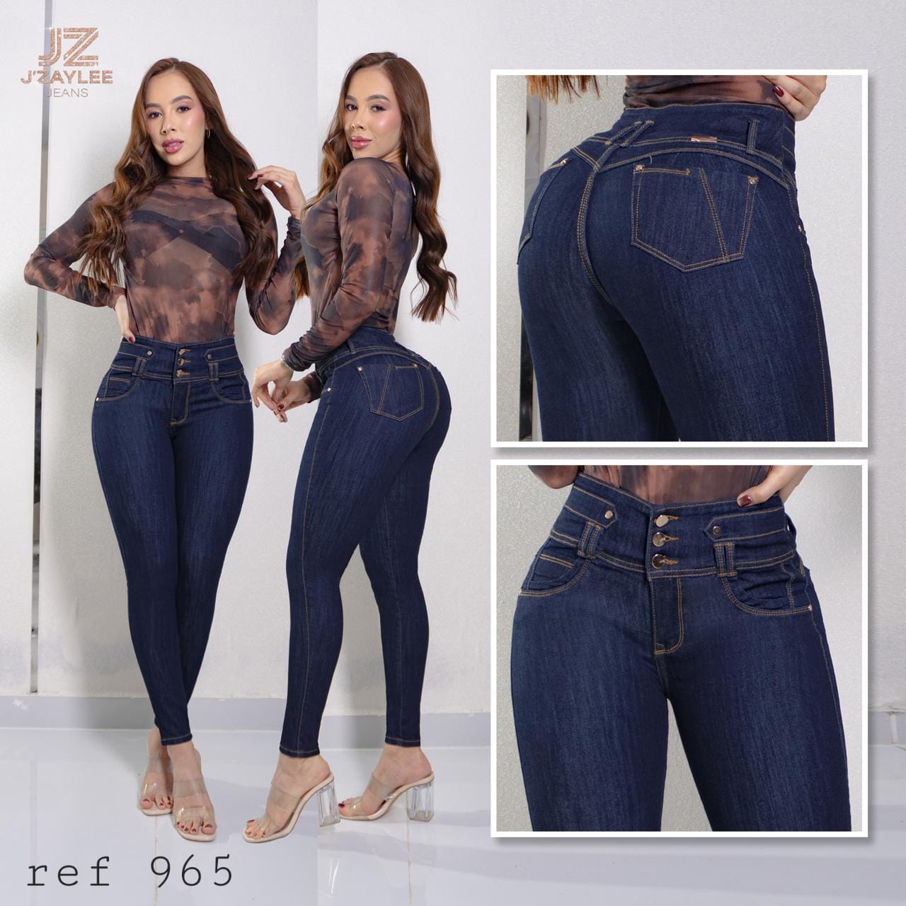 JEANS 3 BOTONES REF: 965