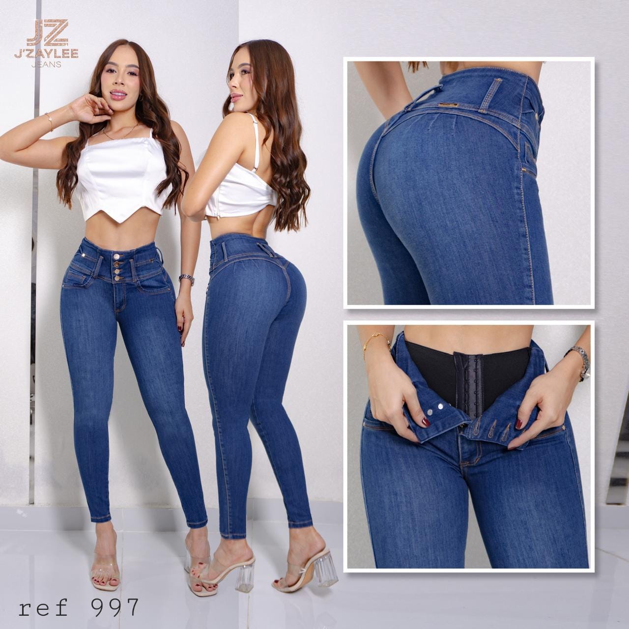 JEANS 3 BOTONES REF: 997