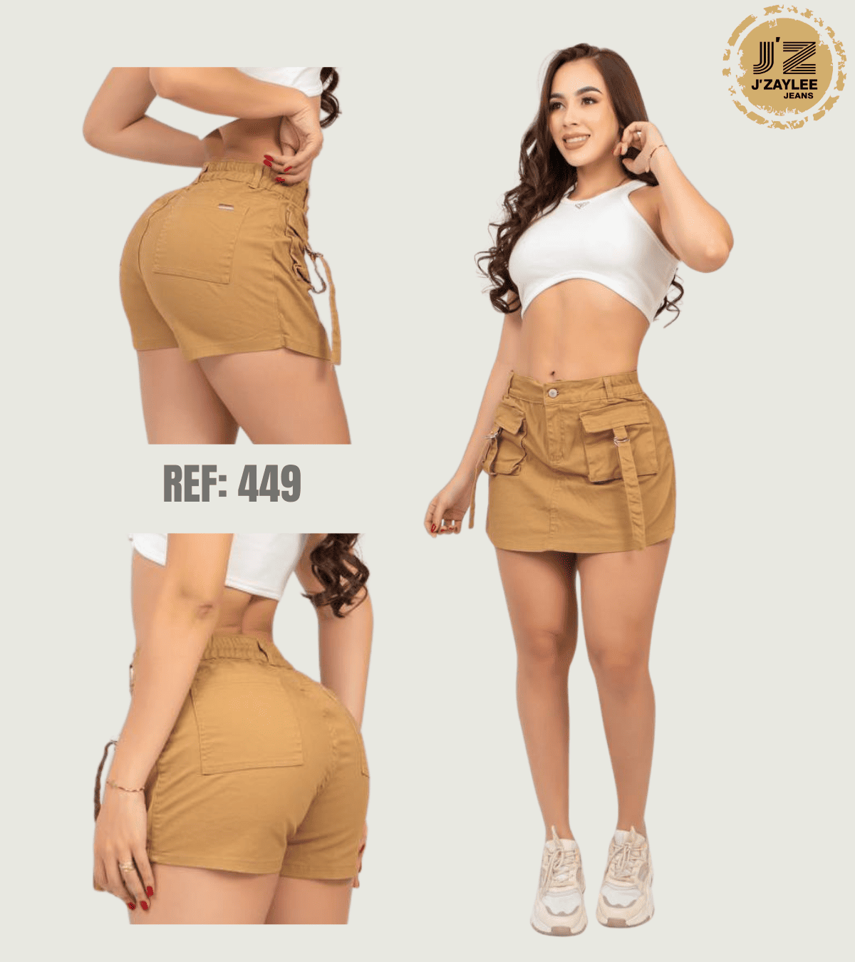 Falda Short Drill