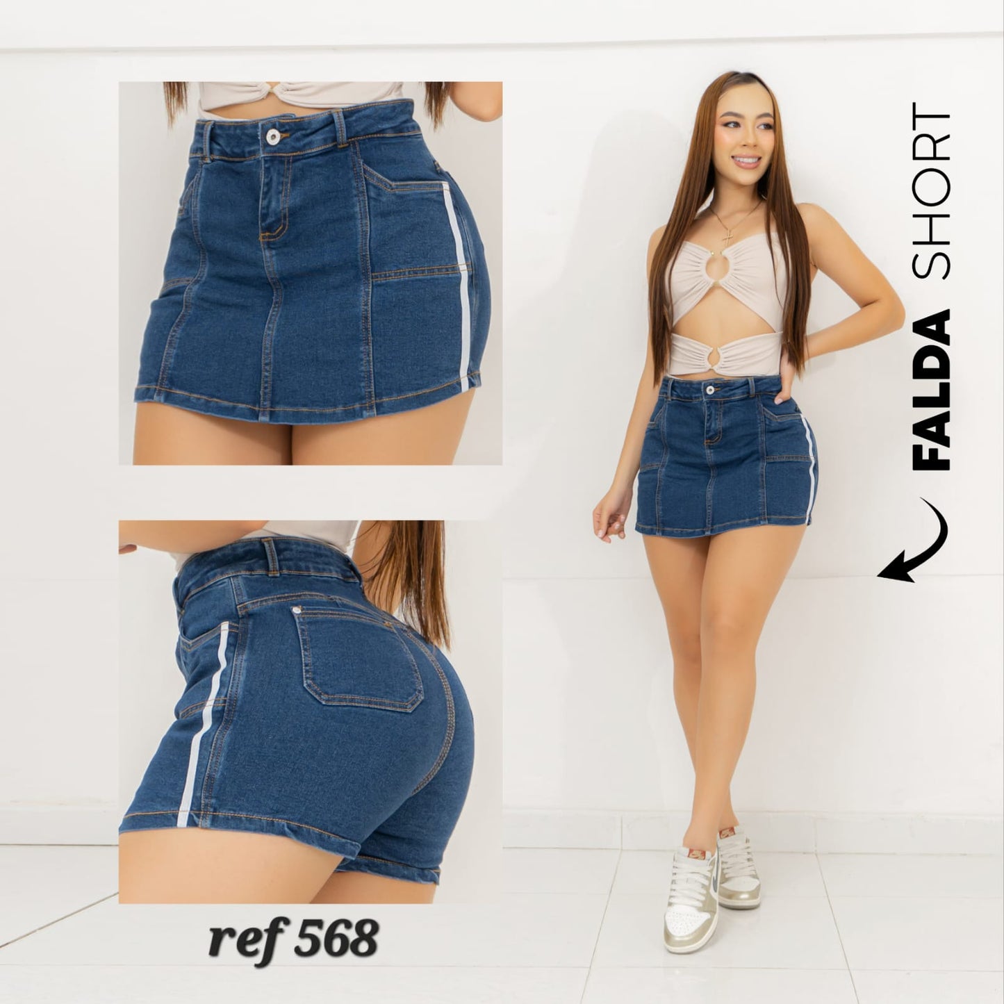 FALDA SHORT REF:568