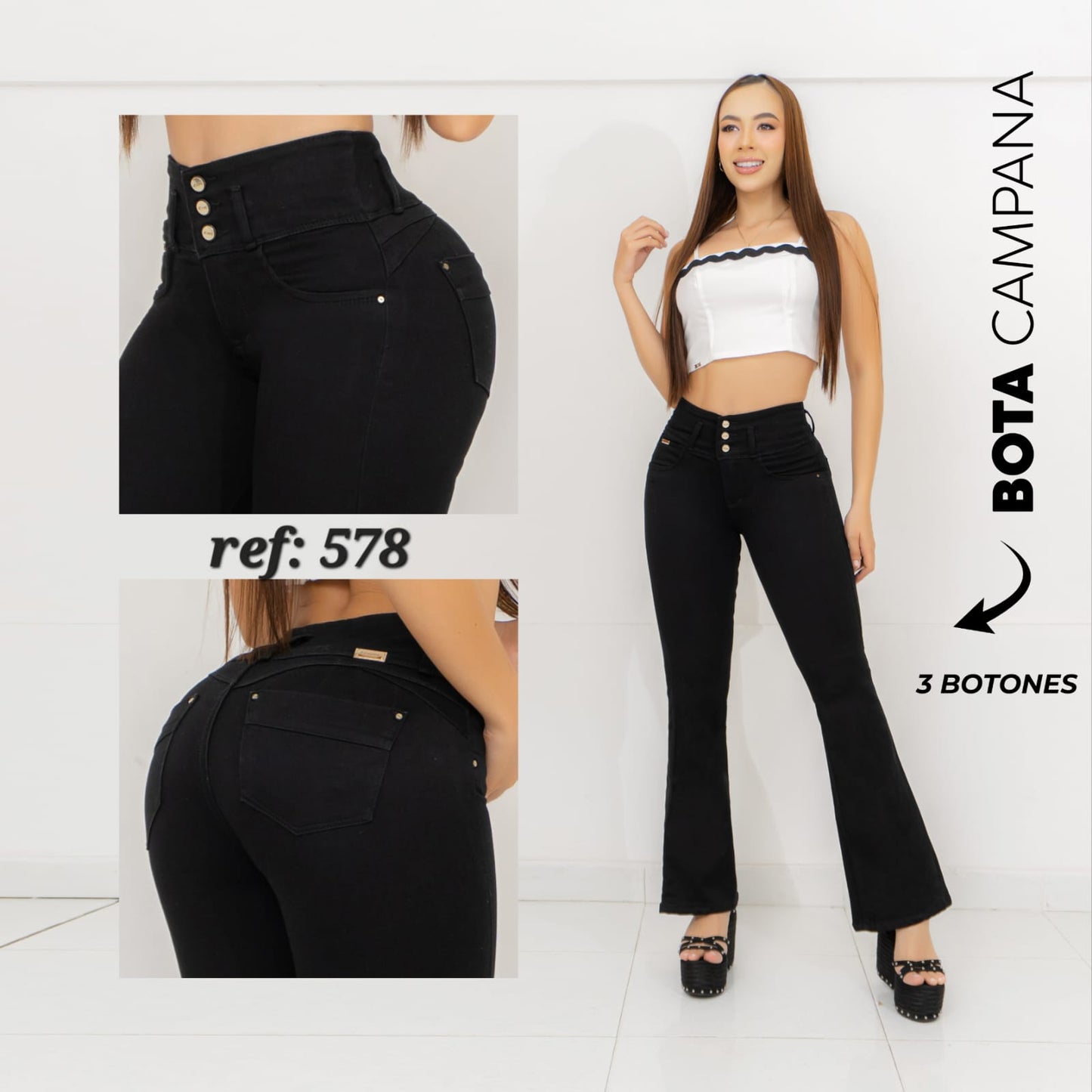 Jean Negro Bota Campana