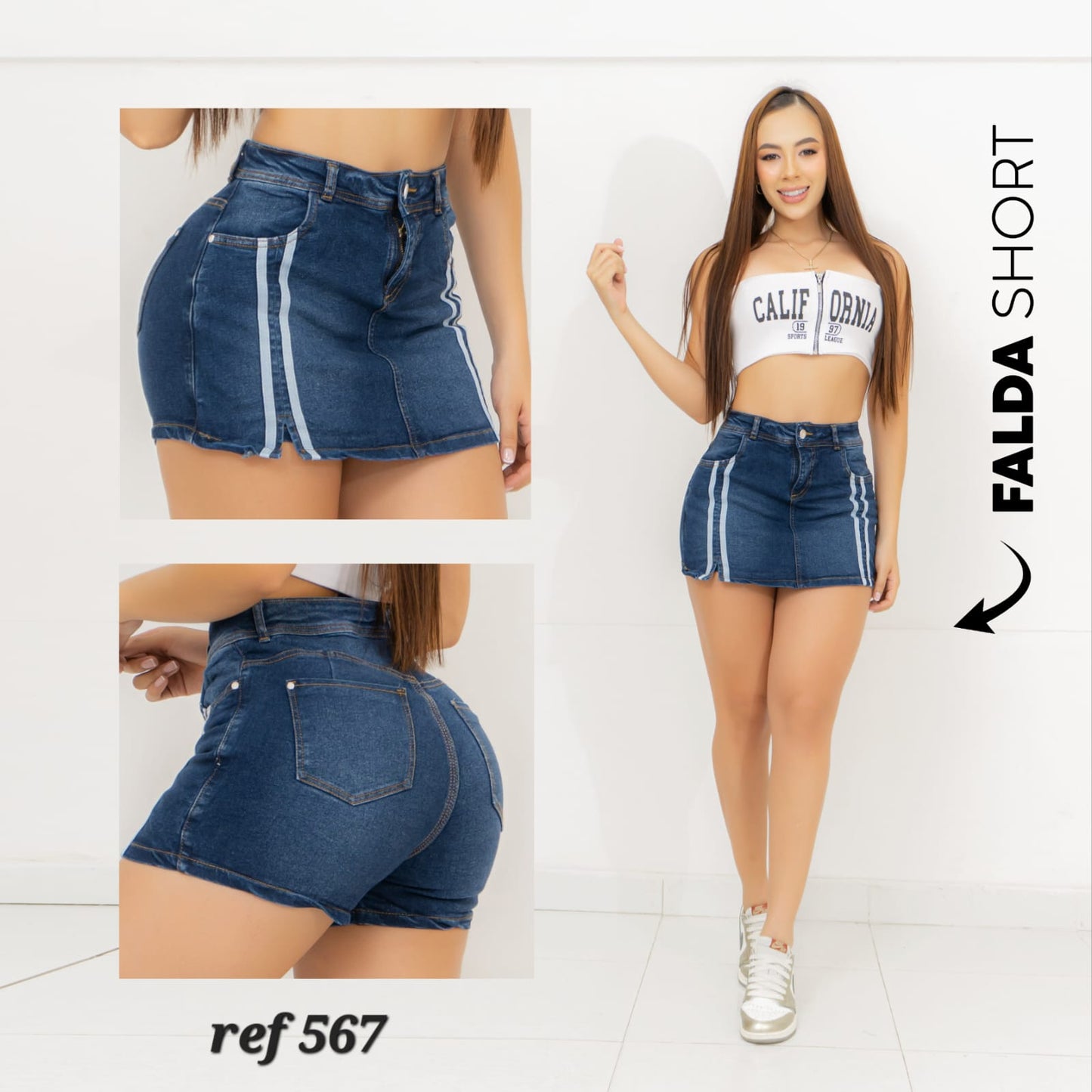 Falda Shorts