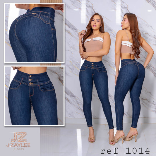 JEANS 3 BOTONES REF: 1014 OSCURO