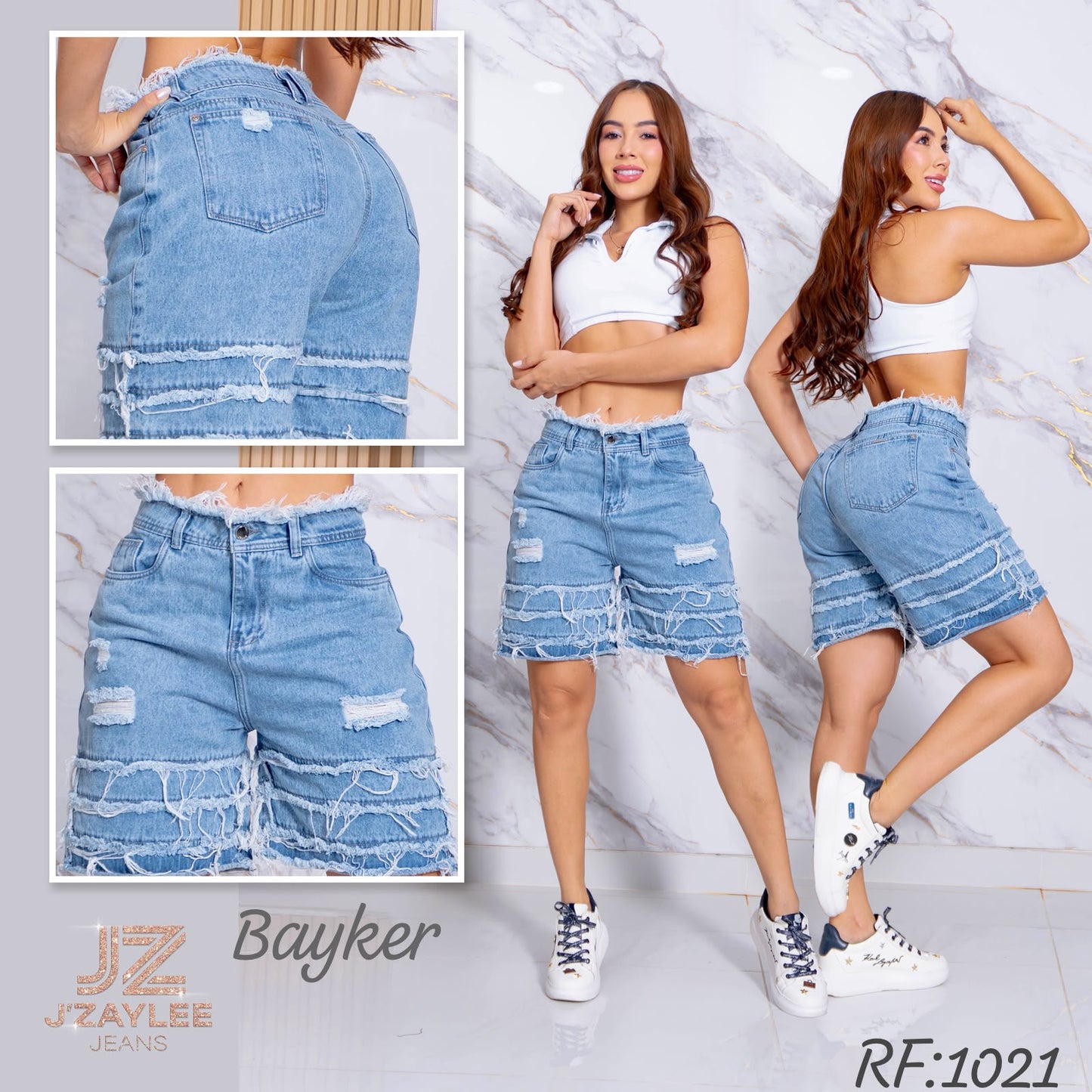 BERMUDA DENIM REF: 1021