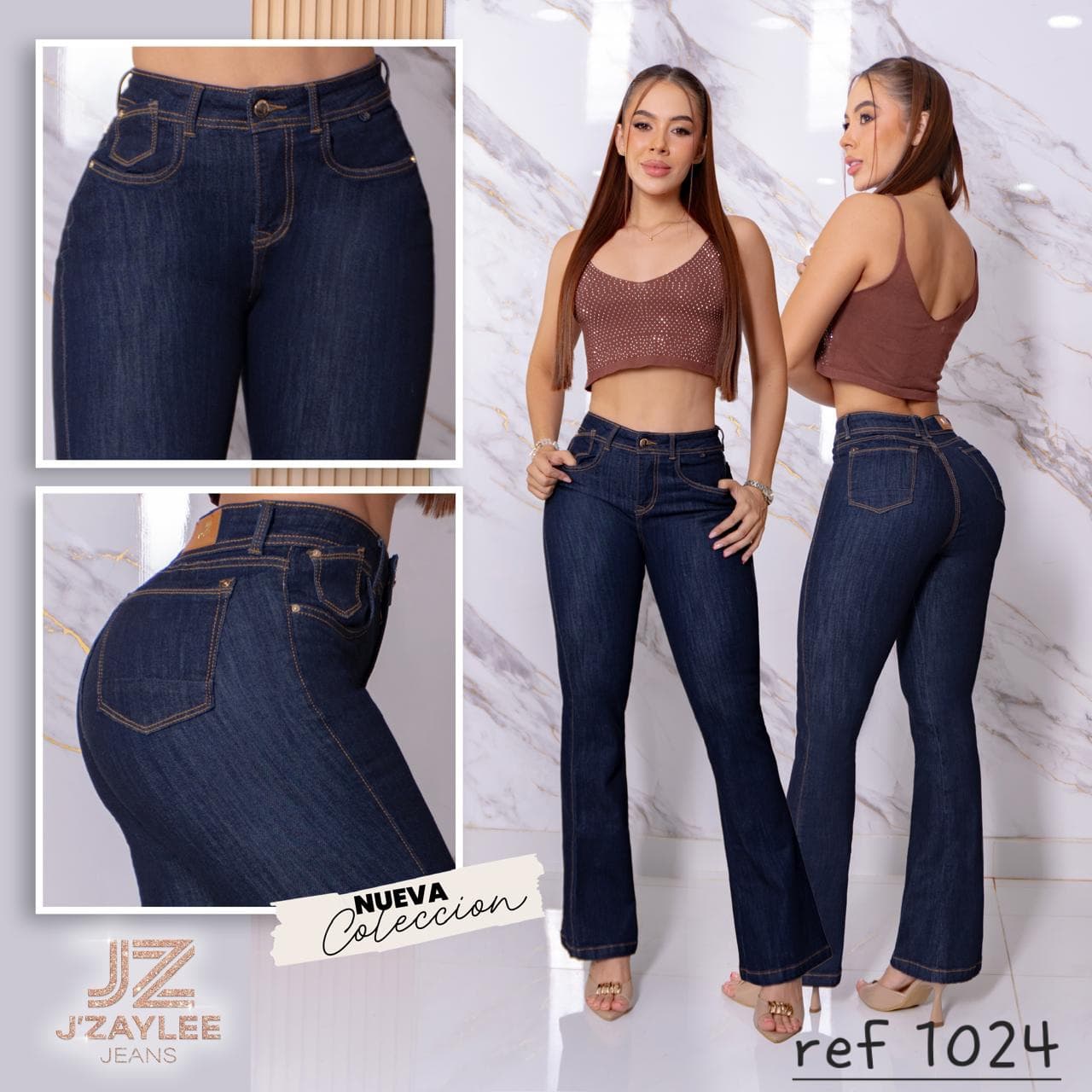 JEANS BOTA CAMPANA  REF:1024