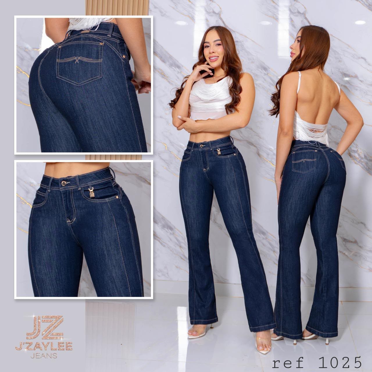 JEANS BOTA CAMPANA  REF:1025