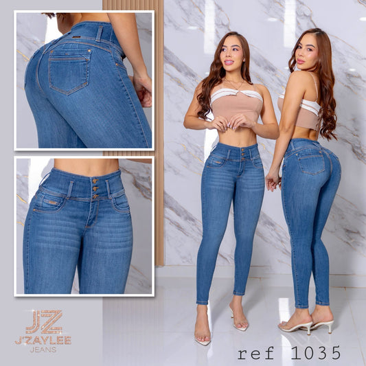 JEANS 3 BOTONES REF: 1035 MEDIO