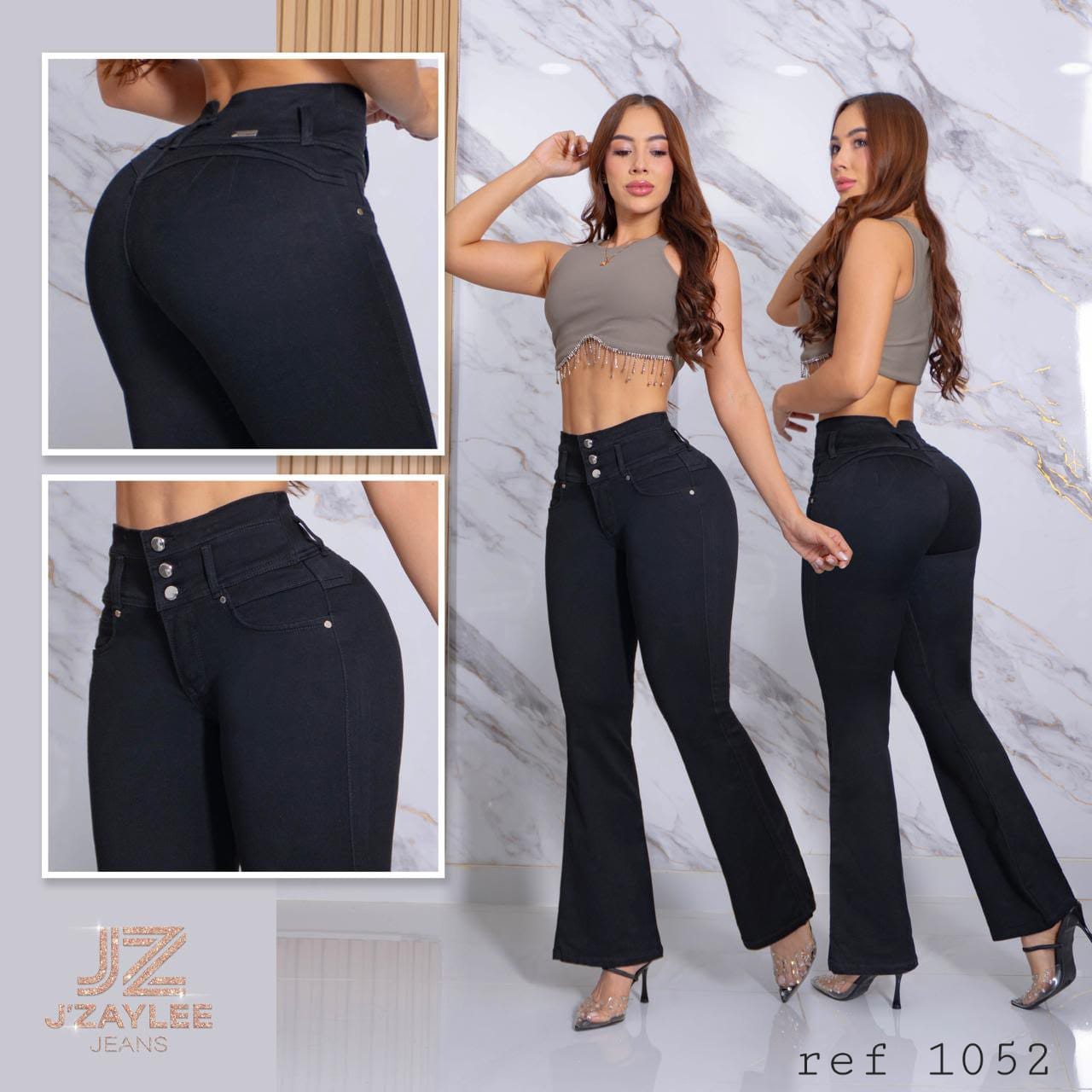 JEANS BOTA CAMPANA  REF:1052