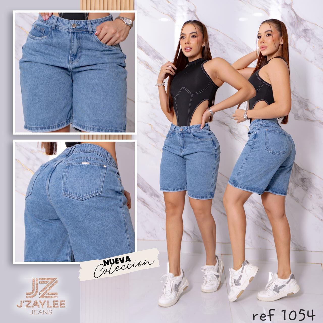BERMUDA DENIM REF: 1054 CLARO