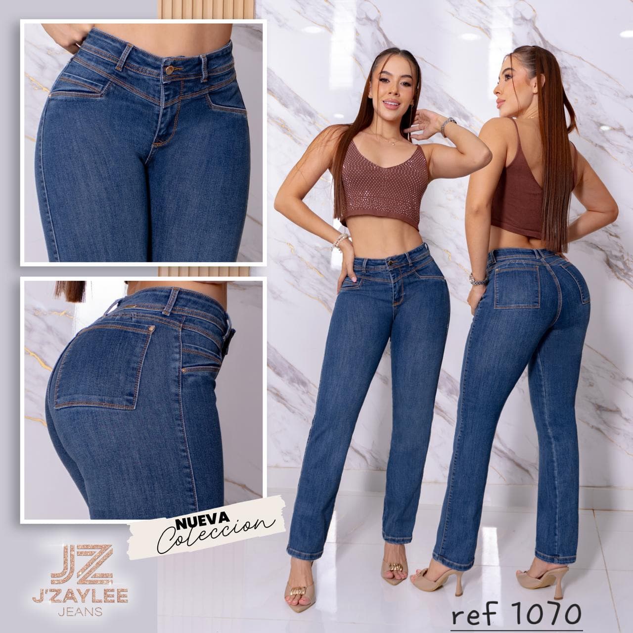 JEANS BOTA RECTA REF: 1070