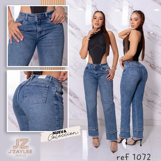 JEANS BOTA RECTA REF: 1072 CLARO