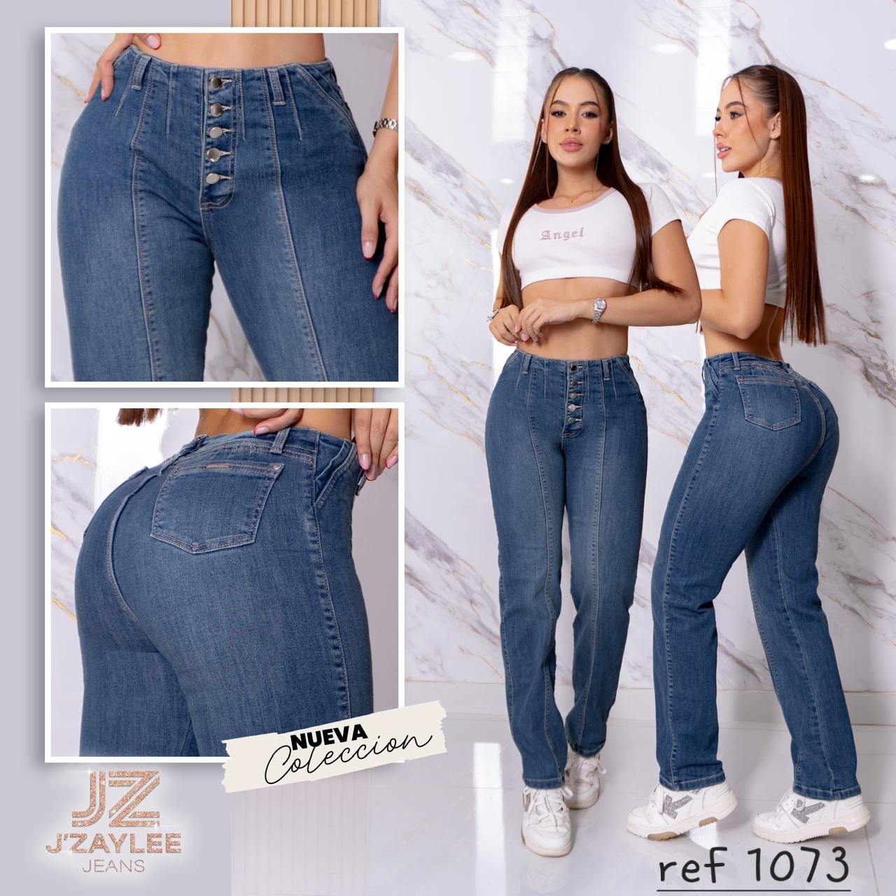JEANS BOTA RECTA REF: 1073