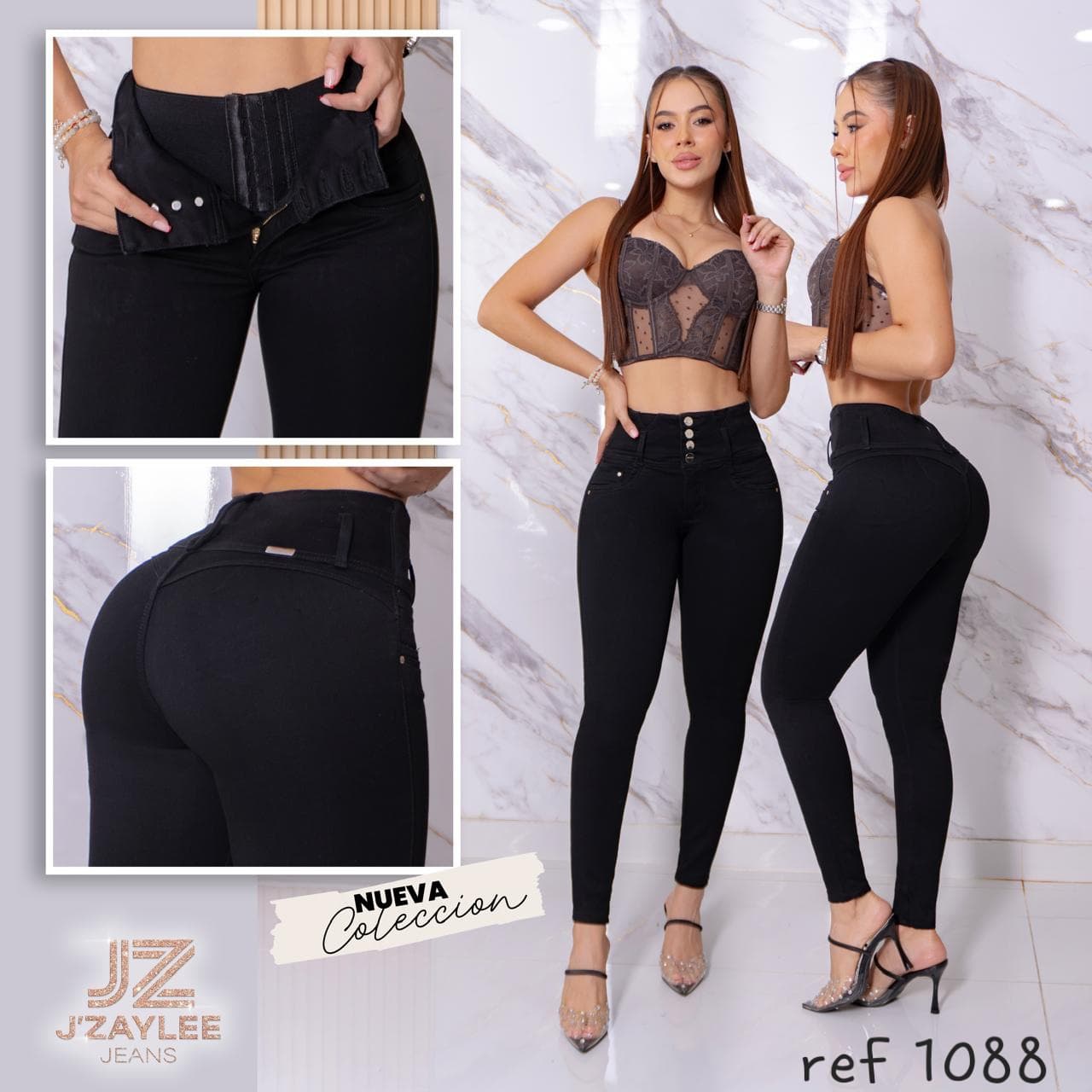JEANS 3 BOTONES REF: 1088
