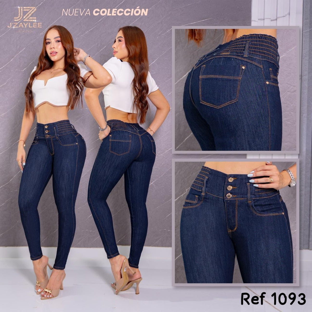 JEANS 3 BOTONES REF: 1093