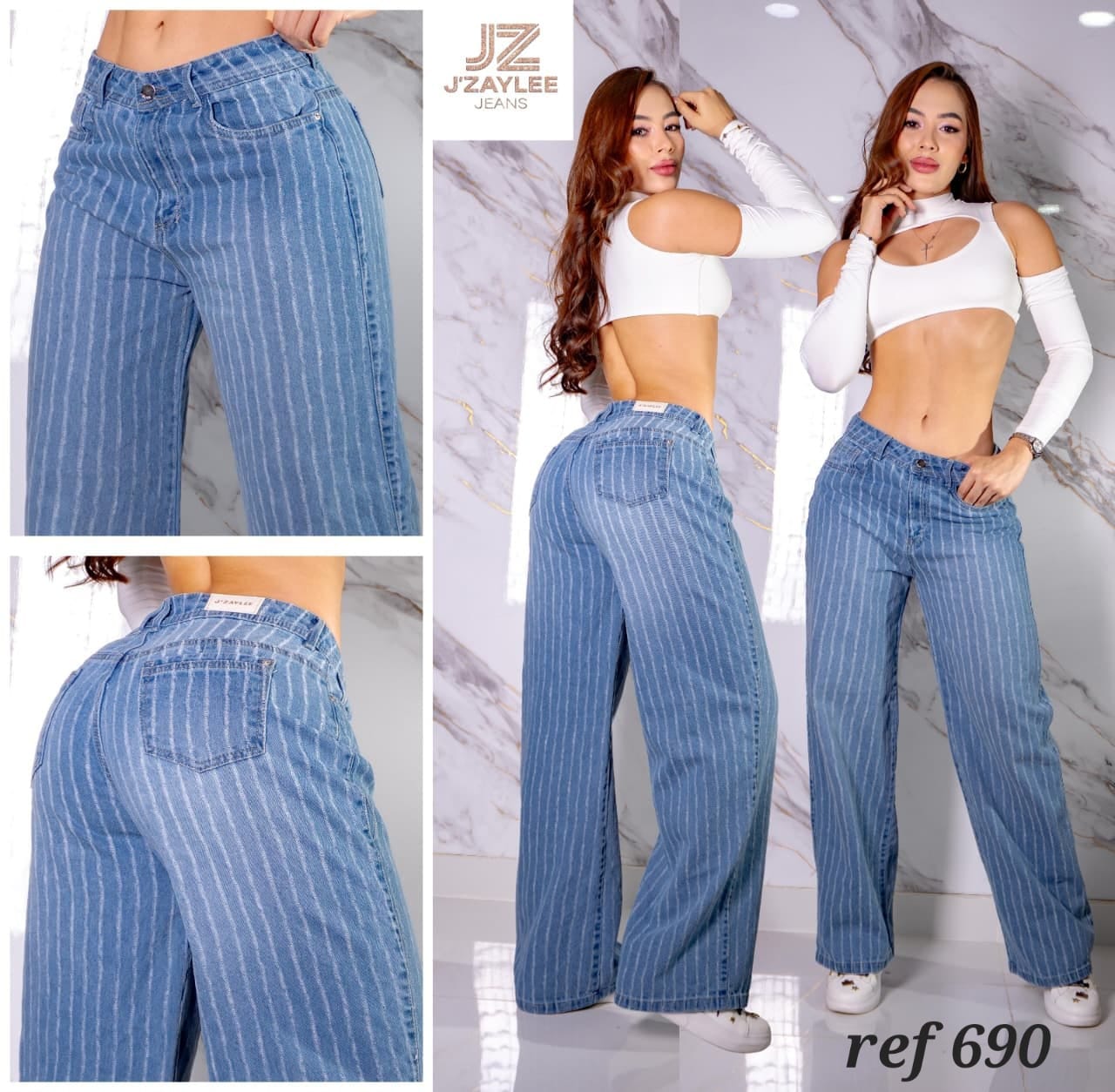 JEANS PALAZZO REF:690