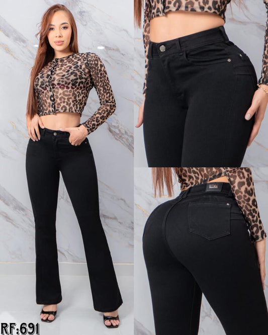 JEANS BOTA CAMPANA  REF:691