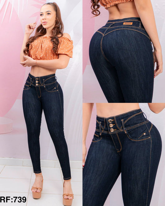 JEANS 3 BOTONES REF: 739