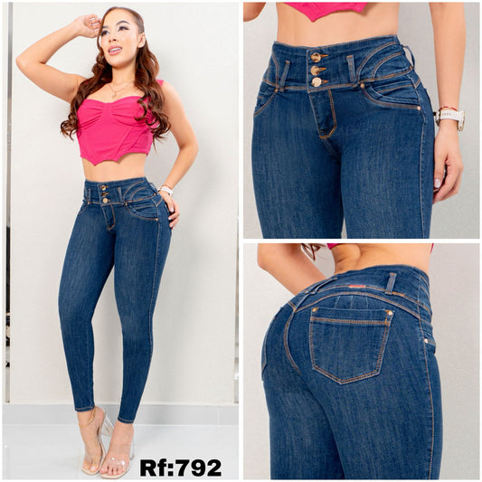JEANS 3 BOTONES REF: 792