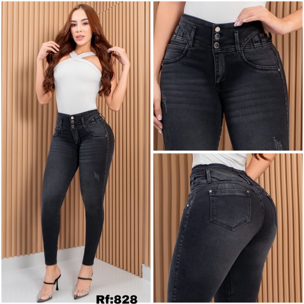 JEANS SKINNY REF: 828