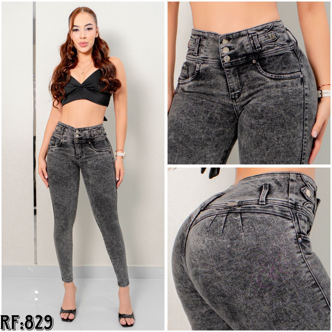 JEANS SKINNY REF: 829