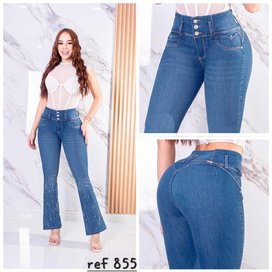 JEANS BOTA CAMPANA  REF:855