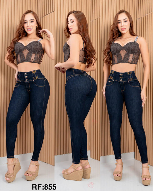 JEANS 3 BOTONES REF: 855