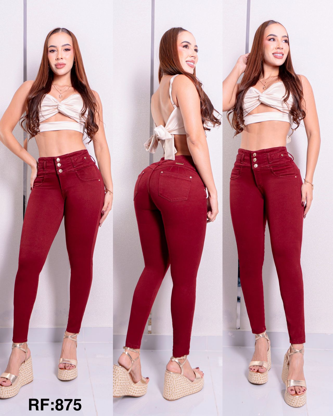 JEANS 3 BOTONES REF: 875
