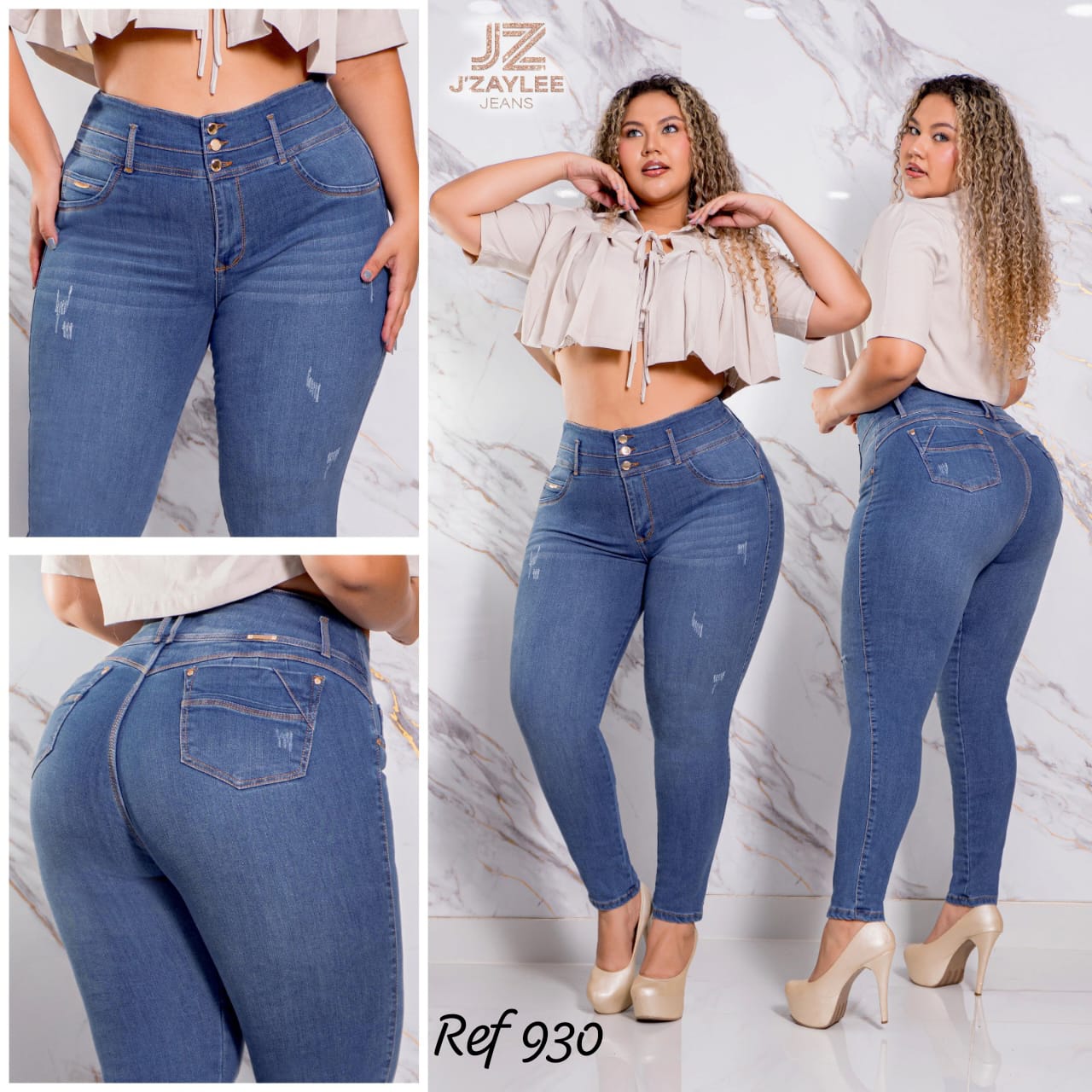 JEANS PLUS REF:930 CLARO