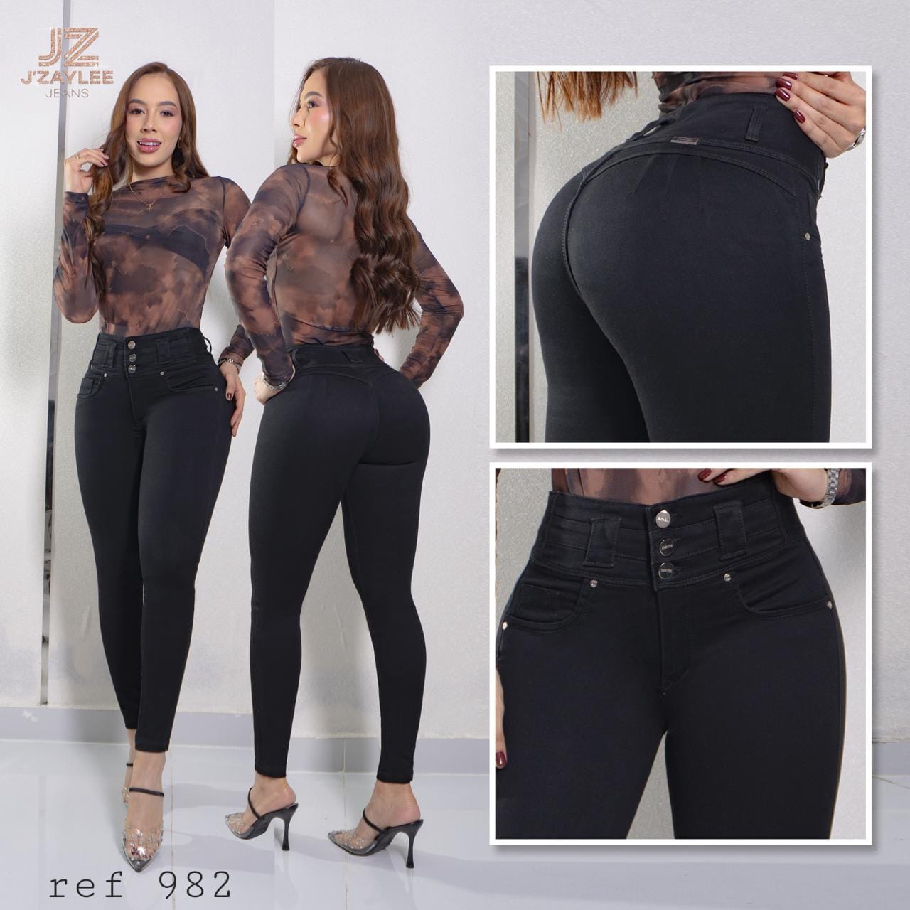 JEANS 3 BOTONES REF: 982