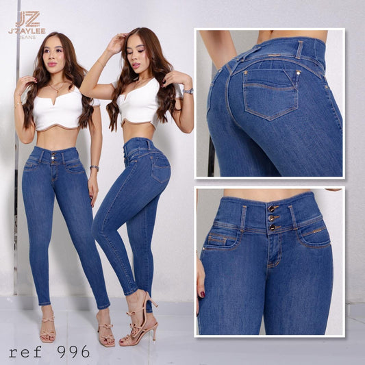 JEANS 3 BOTONES REF: 996 MEDIO