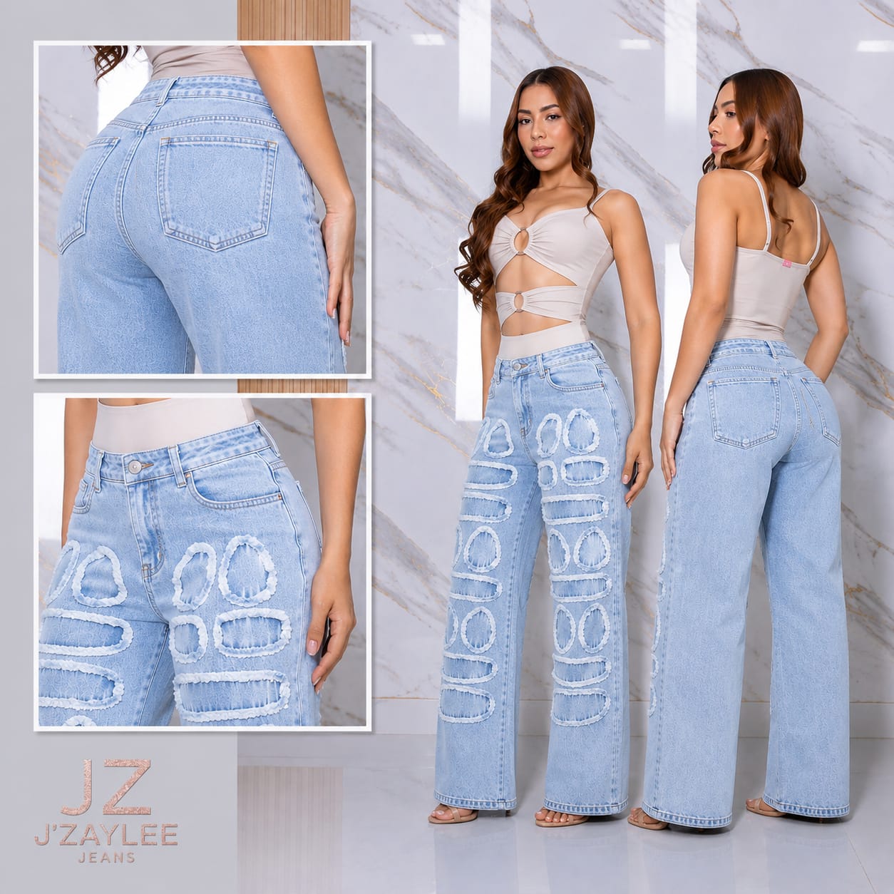JEANS PALAZZO REF:0002