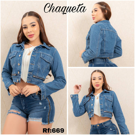CHAQUETA TONO MEDIO RF:669