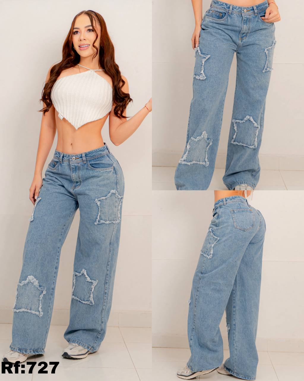 JEANS PALAZZO RF:727